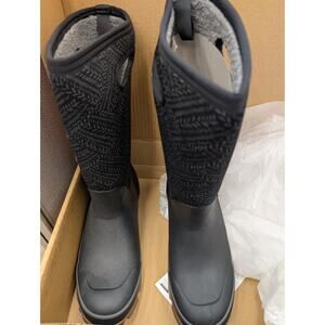 Bogs Whiteout Faded Women's Casual Boots, Black, W11